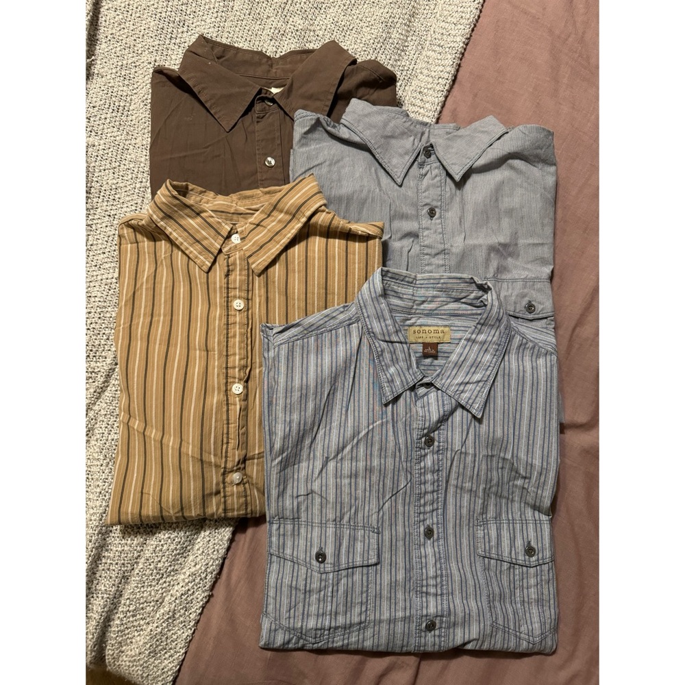 Sonoma | Bundle of 4 Button Down Shirts